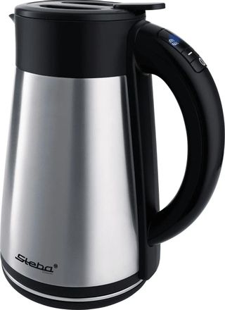 Чайник электрический STEBA WK 31 Thermo, 1.5л, нержавеющая сталь/пластик