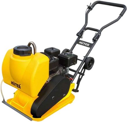 Виброплита Huter VP-60W, бензиновый, 6.5л.с., 4780Вт,  уплотнение: 300мм, желтый [74/6/20]