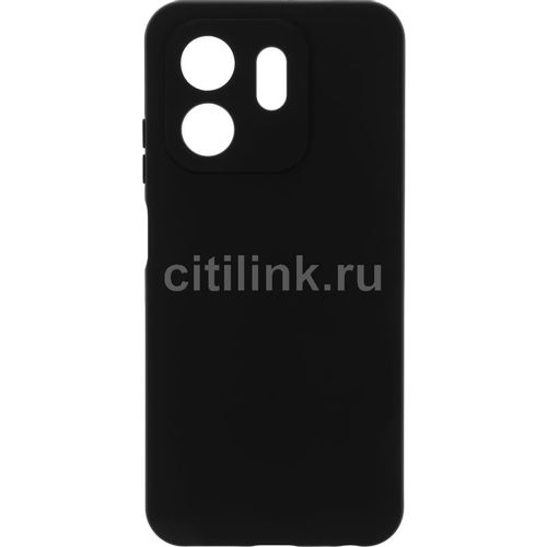 Чехол (клип-кейс) BORASCO Silicone Case, для Infinix Smart 9, черный [73772]