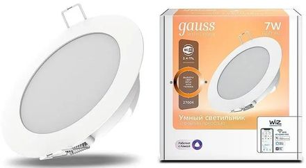 Умный светильник IoT GAUSS Smart Home потолочный [2010122]