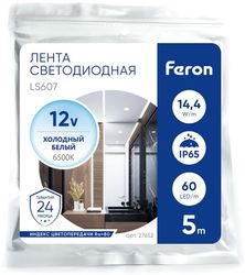 Светодиодная лента FERON LS607, 72Вт, 5м
