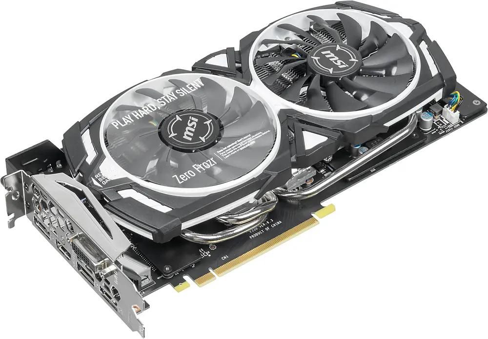 MSI NVIDIA GeForce GTX 1070Ti GeForce GTX 1070 Ti ARMOR 8G 8 GDDR5 Ret 1008023