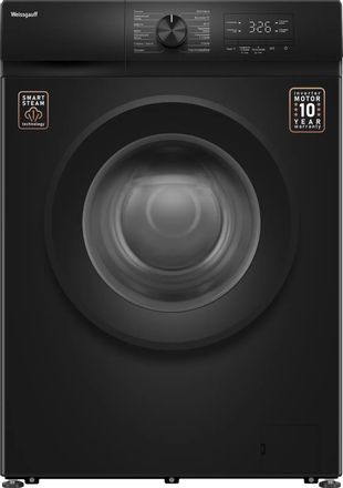 Стиральная машина узкая WEISSGAUFF WM 39106 Inverter Steam, с фронтальной загрузкой, 6кг, 1000об/мин, с паром, инверторная