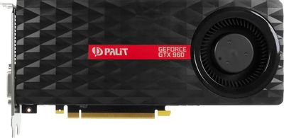 Характеристики Видеокарта Palit NVIDIA GeForce GTX 960 PA-GTX960 ...