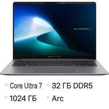 Изображение товара ASUS ExpertBook P5 P5405CSA NZ0306X 14" IPS 32Гб 1Тб SSD Arc 140V Windows 11 Pro