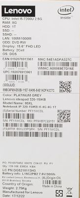 Lenovo discount ip320 i5