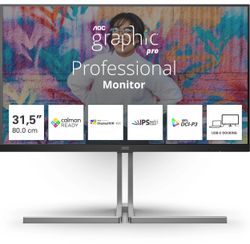 Изображение товара Монитор AOC 31.5" 4K Nano IPS HDR400 с USB-C и регулятором высоты