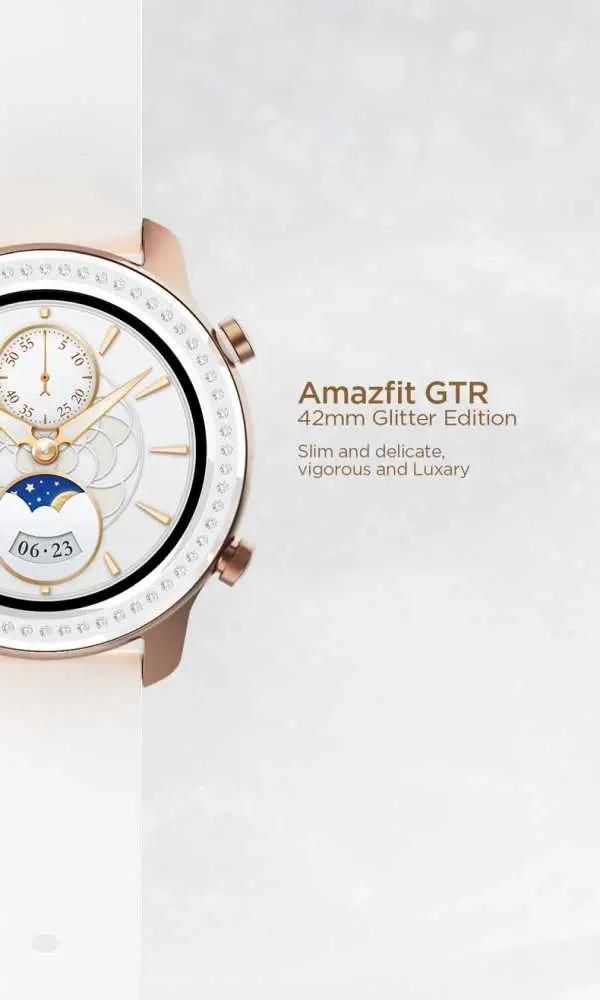 Amazfit gtr glitter edition new arrivals
