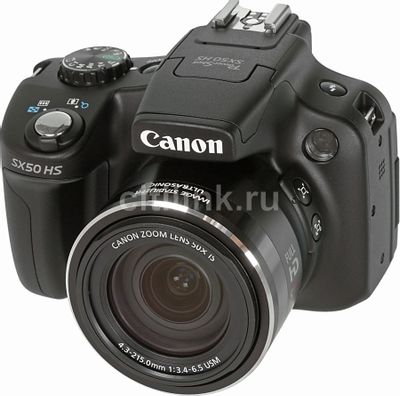 Обзор товара цифровой фотоаппарат Canon PowerShot SX50 HS, черный ...