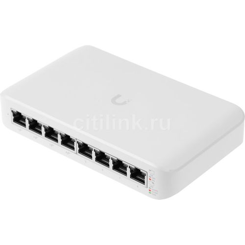 Коммутатор Ubiquiti UniFi Switch Lite, управляемый, 8 [usw-lite-8-poe]