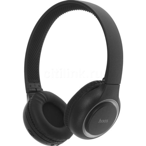 Наушники Hoco Charm W41, 3.5 мм/Bluetooth, накладные, черный