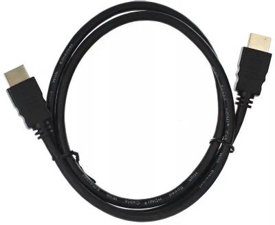 Кабель соединительный аудио-видео PREMIER Telecom,  HDMI (m)  -  HDMI (m) ,  ver 2.0,  1м, GOLD,  черный [tcg200-1m]