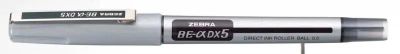 Характеристики Ручка роллер Zebra Zeb-Roller BE& DX5 (16071Z) корп ...