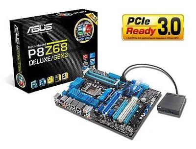 Характеристики Материнская плата ASUS P8Z68 DELUXE/GEN3, LGA 1155
