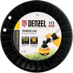 Изображение товара Леска для садовых триммеров DENZEL 96806, 3мм, 113м Изображение товара Леска для садовых триммеров DENZEL 96806, 3мм, 113м