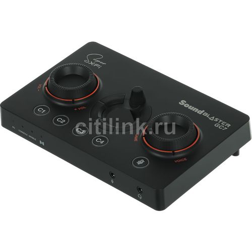 Звуковая карта USB Creative Sound BlasterX GC7, 7.1, Ret [70sb185000000]