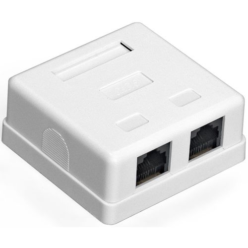 Розетка Exegate SM2-RJ45-C6 RJ-45 (EX292845RUS) наклад. RJ45 кат.6