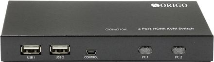 Переключатель Origo OKVM210H (OKVM210H/A1A) 2-port KVM HDMI/USB