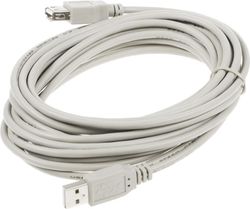 Изображение товара Кабель-удлинитель USB2.0 USB A(m) - USB A(f), 5м Изображение товара Кабель-удлинитель USB2.0 USB A(m) - USB A(f), 5м