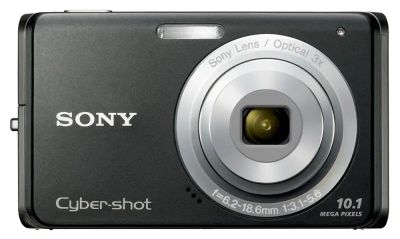 【動作確認済】SONY Cyber-shot DSC-W180 Цифровой компактный фотоаппарат Sony Cyber-shot DSC-W180, черный