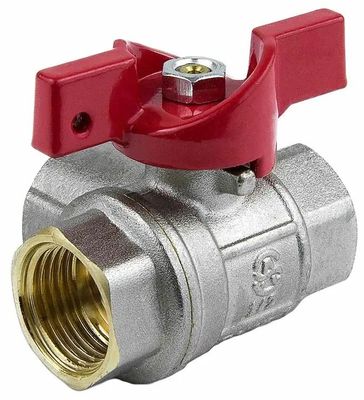 Кран шаровый AQUASFERA Euro 1021-01, запорный, проходной запорный, 1/2 ...