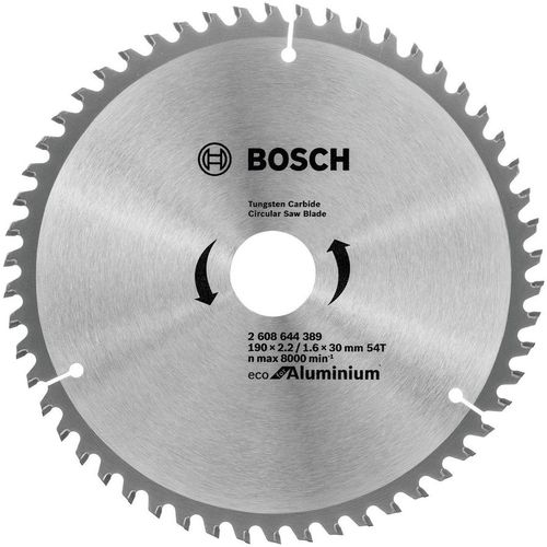 Пильный диск Bosch ECO ALU, 190мм, 1.6мм, 30мм, по алюминию [2608644389]
