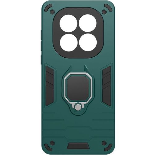 Чехол (клип-кейс) BORASCO Anti-Shock case, для Xiaomi Redmi Note 15 4G, противоударный, зеленый опал [76148]