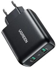 Изображение товара Сетевое зарядное устройство UGREEN CD161, 2xUSB-A, 36Вт, черный