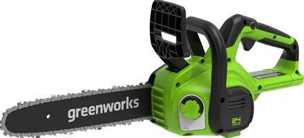 Цепная пила GREENWORKS G24CS25K2,  аккумуляторная,  24В,  2Ач,  с одним аккумулятором [2007707ua]