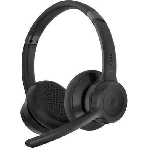 Наушники ОКТАВА ГК-4Б, Bluetooth, накладные, черный [gk4b]
