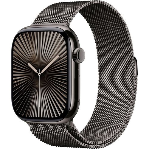 Смарт-часы Apple Watch Series 10 A3003, 46мм, 2.1", бежевый/бежевый титан