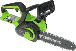 Цепная пила GREENWORKS G24CS25K4, аккумуляторная, 4Ач, с одним аккумулятором