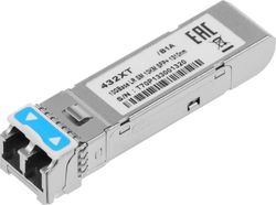 Трансивер D-Link 432XT/B1A,  оптич.,  SFP+, 10 Гбит/с, Тх: 1310нм, Rх: 1310нм, до 10км