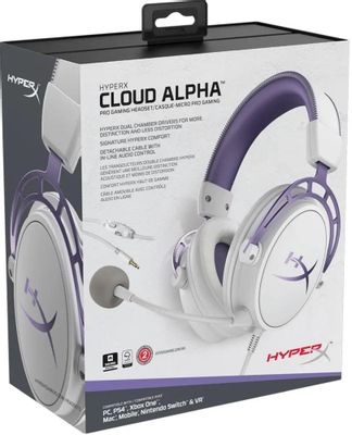HYPERX Cloud Alpha Headset Purple hx hsca pl 1151772