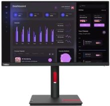Изображение товара 23.8" Монитор Lenovo ThinkVision T24i-30,  1920x1080,  IPS,  1хHDMI,  1хDP,  черный [63cfmatxuk]