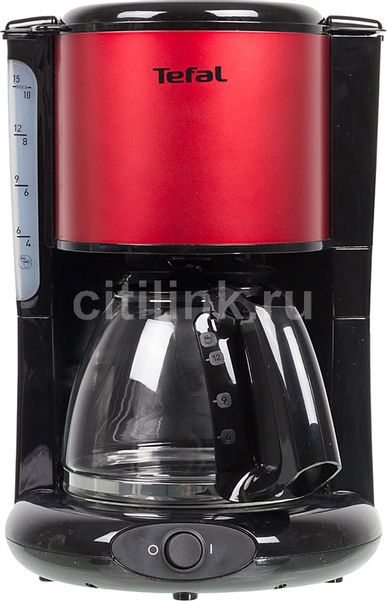 Кофеварка Tefal CM361E38,  капельная,  красный  [7211002513]