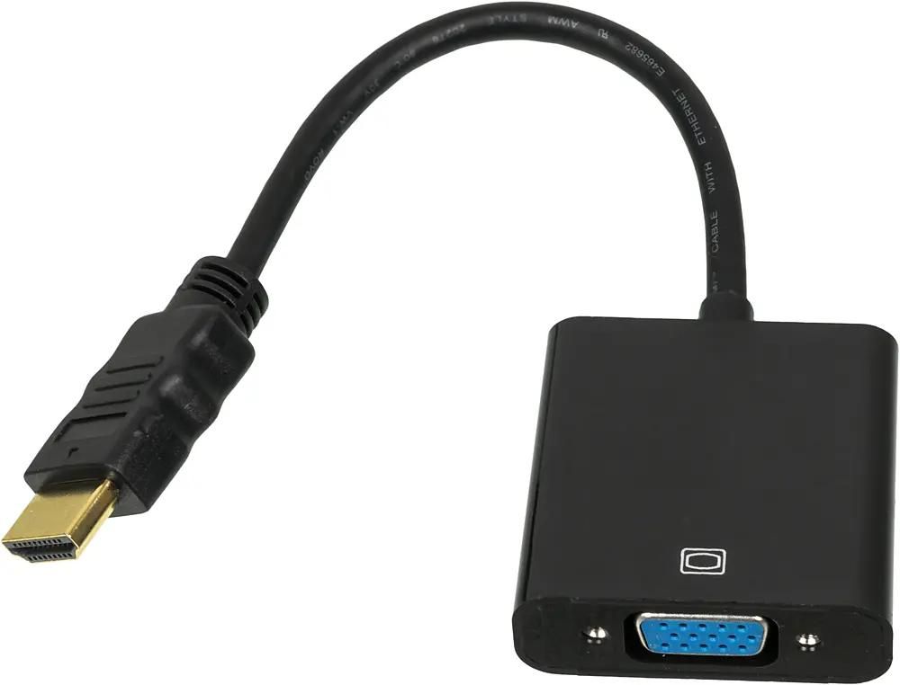 HAMA H 54569 HDMI m VGA f 0.1 GOLD 00054569 907388