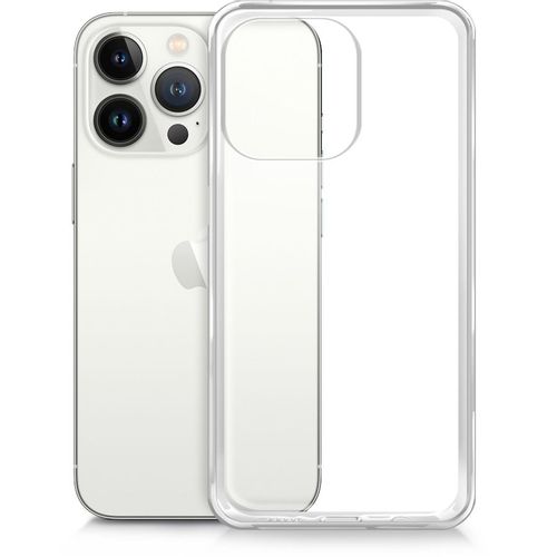 Чехол (клип-кейс) BORASCO для Apple iPhone 13 Pro, прозрачный [40438]