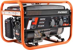 Изображение товара Бензиновый генератор Patriot GRS 3500, 220/12 В, 2.8кВт [476102245]