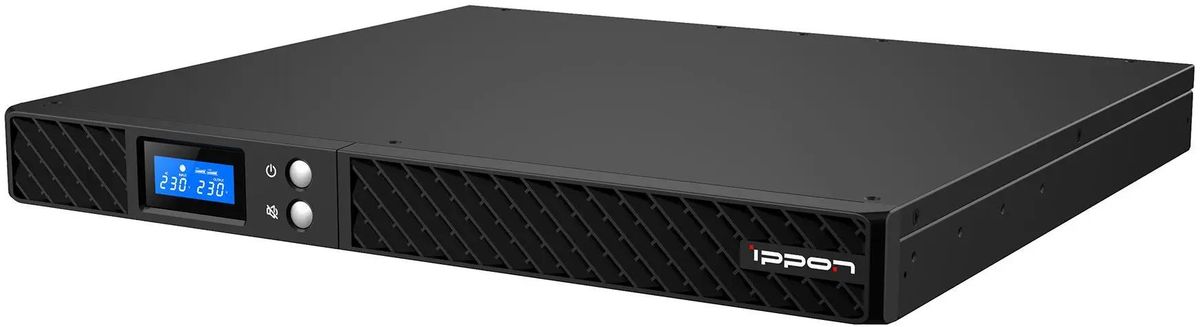 Источник бесперебойного питания Ippon Pacific II 1U / 1000 ВА / 900 Вт / 6 x IEC 320 C13