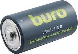 C Батарейка Buro Alkaline LR14,  2 шт.