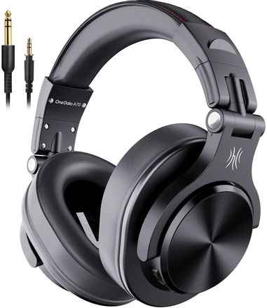 Наушники ONEODIO A70, 3.5 мм/Bluetooth, мониторные, черный