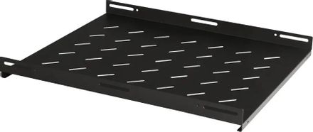 Полка стационарная LanMaster TWT-CBB-S4-12/60,  1, 19", черный