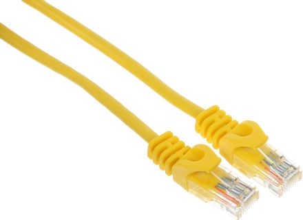 Патч-корд ITK Generica,  вилка RJ-45,  вилка RJ-45,  кат.5E,  ПВХ,  3м,  желтый [pc05-c5eu-3m-g]