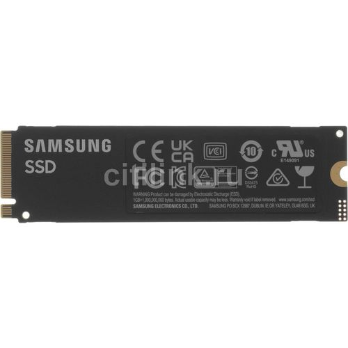 500ГБ SSD накопитель Samsung 980 MZ-V8V500BW M.2 2280, PCIe 3.0 x4, NVMe, M.2