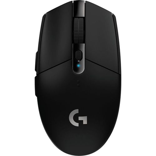Мышь беспроводная Logitech G304 Lightspeed, игровая, радио, оптическая, USB, 12000dpi, черный [910-005284]