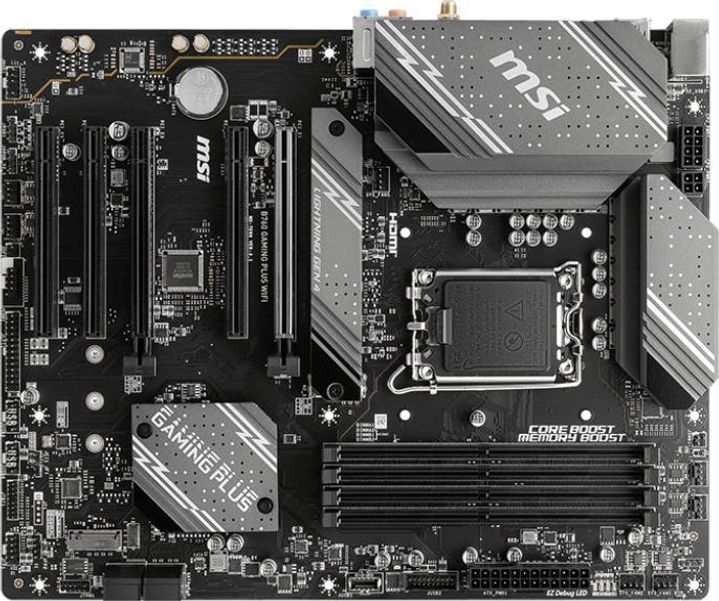 Материнская плата MSI B760 GAMING PLUS WIFI, LGA 1700, Intel B760, ATX, Ret