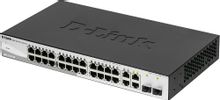 Коммутатор D-Link DES-1210-28/C2A, настраиваемый – купить в Ситилинк ...