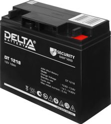 Аккумуляторная батарея Delta DT 1218 для ИБП, 12В, 18Ач(мех.повреждения)