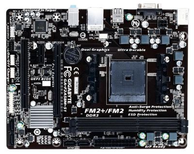 Gigabyte GA F2A58M S1 Socket FM2 AMD A58 mATX Ret 974225